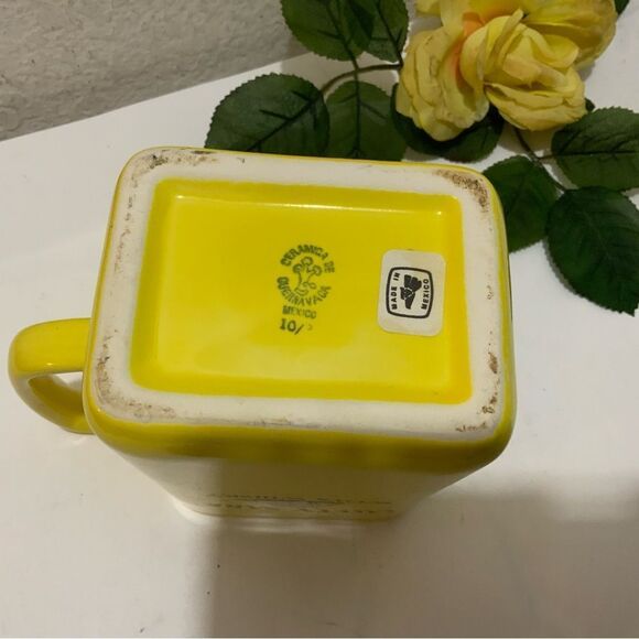 Vtg Cutty Sark Scots Whisky Ceramic Square Pitcher Man Cave Bar Collectible G4 - Picture 4 of 4